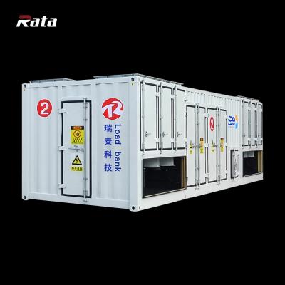 China Rata 5000-6000kw medium voltage resistive load bank is used for shipyard or power station generator load test R5000kW-6000kW/AC440V-690V-11kV/50Hz-60Hz for sale