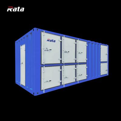 China Rata 2000-2200kw medium voltage resistive reactive load bank is used for marine generator load test R2000kW-2000kW/AC440V-690V-10.5kV/50Hz-60Hz for sale