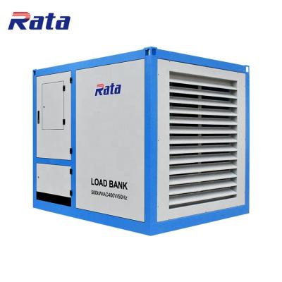 China Rata 500kW/ac 400V Electric Resistive Load Bank Determining UPS Generator or Transformer Dummy Load Test Resistive Load Bank Determining Generator for sale