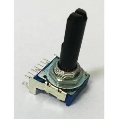 China PC Pins Rotary Double-Unit RK14K 50k 15A 14mm Potentiometer for sale