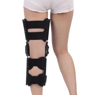 China ROM Adjustable Leg Support Hinged Hinged Orthopedic Comfortable ROM Knee Medical Post Orthopedic Hinged Knee Brace for sale