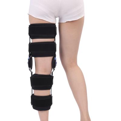 China High Quality Hinged Knee Op Orthopedic Comfortable Medical Post Heating Hinged Rom Knee Support Adjustable for sale