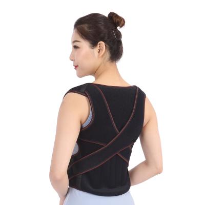 China Factory Price Comfortable Breathable Back Support Posture Corrector Belts Adjustable Back Support Brace and Neck Posture Corrector for sale