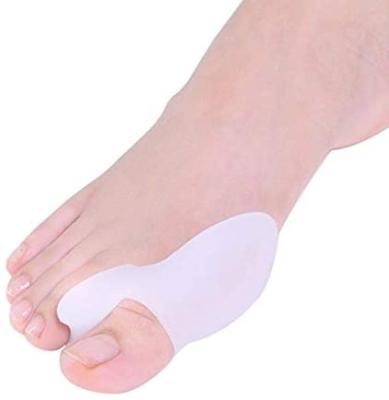 China Protect and Reduce Toe Corrector Hallux Valgus Silicone Gel Factory Direct Toe Shape Big Toe Separator for Toes Bunion Corrector Bunion Guard for sale