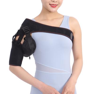 China Comfortable Useful Protective Injury Men Sports Adjustable Protect Shoulder With Pump Neoprene Shoulder Support Brace for sale