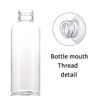 China Wholesale Portable Empty PET Spray Bottle 100ml PET Small Household Products Bottle Plastic Cosmetic Container for sale