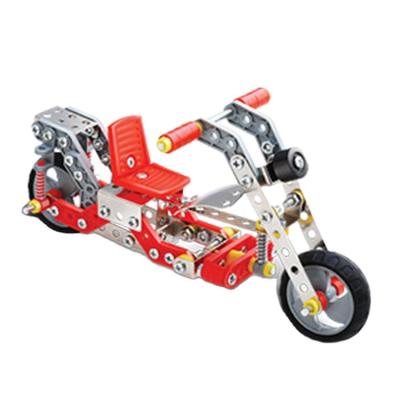 China Smart DIY TOY 195pcs DIY Metal Motorcycle Model for sale