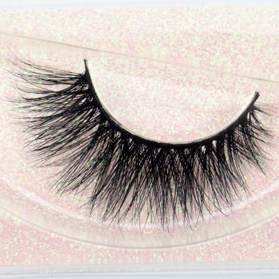 China Custom packaging 5d mink natural soft eyelashes 3d mink lashes high quality seller E series false eyelashes E05 eyelashes box for sale