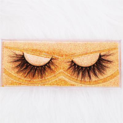 China Cruelty Free False Eyelashes Makeup 100% Handmade Soft Lashes 3D Mink Lashes Full Strip Lashes Fur Mink Eyelashes 6D83 for sale