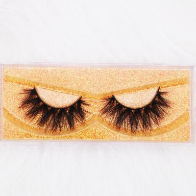 China Fur 1 Pair 3D Mink Eyelashes Real Cruelty Fluffy Strip Free Dramatic False Lashes Thick Makeup 6D84 False Lashes for sale