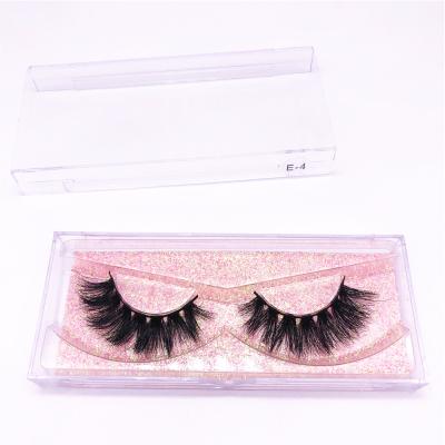 China 3D Effect Mink Lashes 3D Mink Eyelashes Cruelty Free Handmade Reusable Natural Eyelashes Wispies Lashes Makeup 100% False for sale