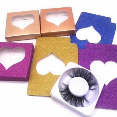 China Mink Eyelashes 25mm 3D mink fur 25mm 27mm flexible dramatic fluffy rawy free 30mm mink 100% volume 5D real lashes heart shape pack for sale