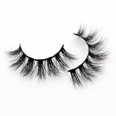 China 3D effect thick 3D strip Mink Eye Lashes Makeup Beauty real Mink Lashes Fur False Eyelashes 3D 100% handmade glitter packing D108 for sale