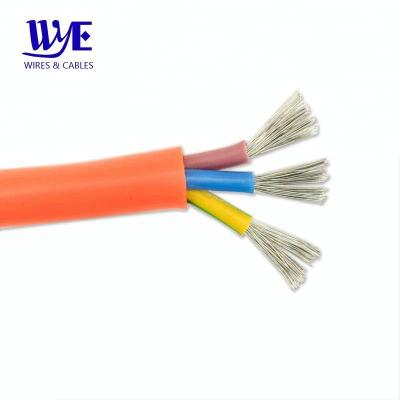 China Industrial Heating Wire 4 Core 200C Silicone Rubber Silicone Rubber Wire 1mm Tinned Insulated Wire for sale