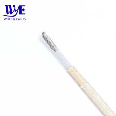 China High Temperature Heater TGGT 14awg Nickel Copper Heat Resistance Treated Fiberglass Braid Cable for sale