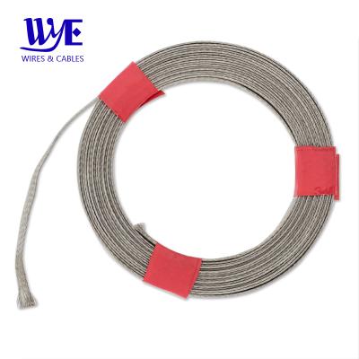 China High Voltage Braided Stainless Steel Wire Flat Socket for sale