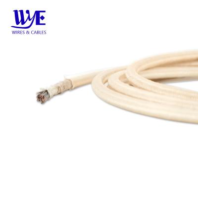 China 450C MGT Mica Nickel Fiberglass Braid Cable High Temperature Heating Wire for sale