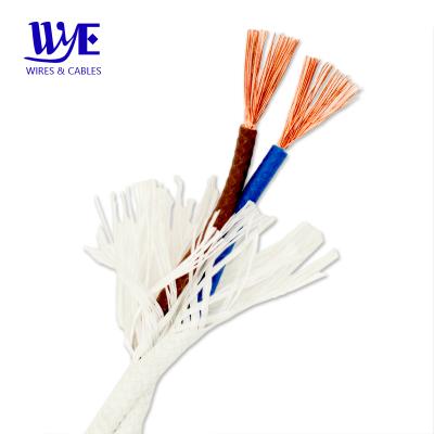 China Cotton High Temperature Textile Cable Braided Electric Heating Wire for sale