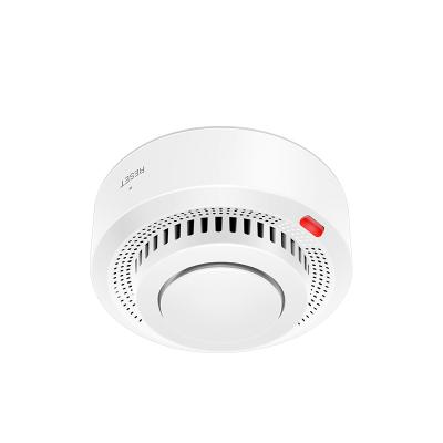 China Smoke Only Wifi Smart Smart Strobe Smoke Detector For Tuya App Fire Alarm System Fire Wireless Smoke Detector for sale