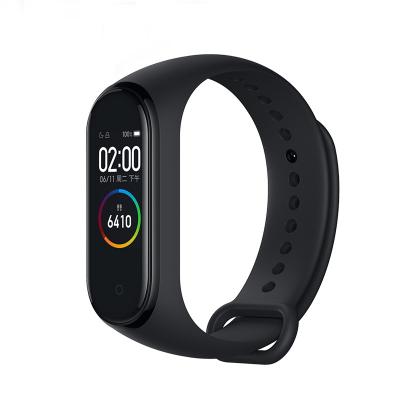 China Touch Screen Wholesales IP68 Waterproof M4 Fit Pro Smart Silicone Sports Band Wristband With Fitness Sports Heart Tracker And Rater for sale