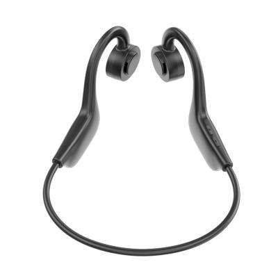 China Sports Radio Neck Band Bone Conduction Headphones 10H High Strength Stereo Headphones Noise Cancel Earplugs for sale