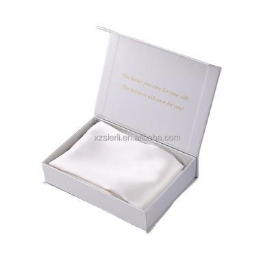 China Eco-friendly Anti-static Custom Made Natural Silk Slip Pillow Case Mulberry Silk Pillow Cover for sale