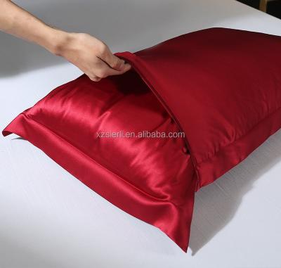 China Customized wholesale 100% soft silk pillow case anti-static mulberry silk pillow case for sale