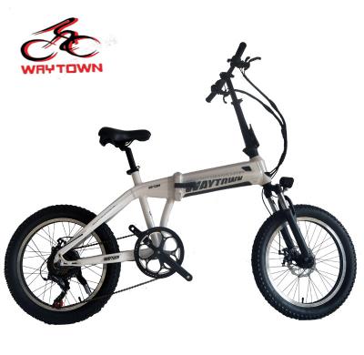 China 2022 aluminum alloy popular sale E bike electric folded bicycle 20 inch double disc brake and hidden hub new electric battery bicycle on sale for sale