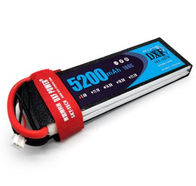 China Toys 2S 7.4V Lipo Battery 5200mAh 100C GRAPHENE Lipo For 1/8 1/10 RC Vehicles for sale