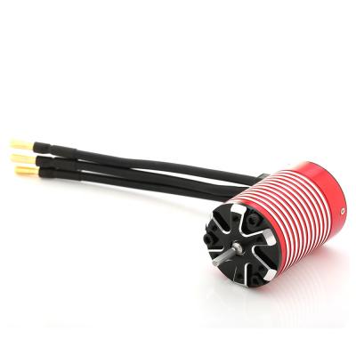 China RC Hobby Leopard Hobby 3653 Brushless Motor with Heatsinks for 1/10 1/12 Speed ​​RC Car 3.175mm for sale