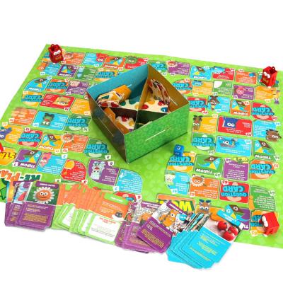 China High Quality Wholesale Custom Coated Paper Printing Attractive Board Games For Kids for sale