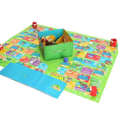 China Great Advantage to Intelligence Paper Maker Custom Design Interesting Paper Coated Board Game for sale