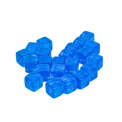 China 8mm Acrylic Plastic Custom Plastic Cubes Wooden Marks For Board Game Components for sale