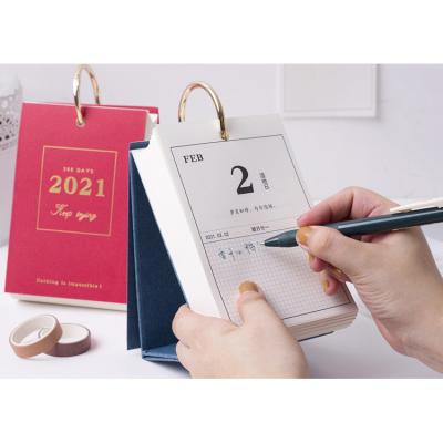 China 2020 Design Table Calendar Table Calendar Chinese Custom Custom Creative Printing for sale