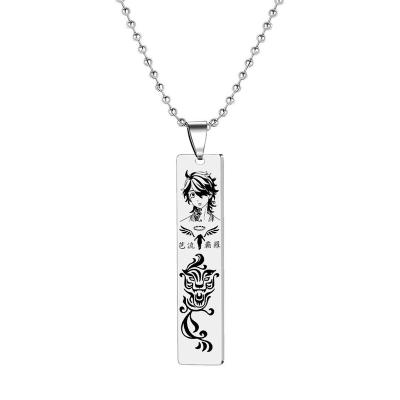 China / Cool Japanese Anime Peripherals Anime Necklace Tokyo Revengers Pajamas Necklace Anime Alloy Necklace for sale