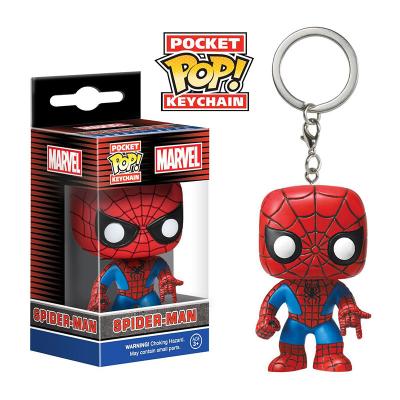 China Toys Marvel Key Chain Decoration/Gift/Pocket Marvel Figure Wholesale Action Model Characters Superhero Key Chain Souvenir Noise for sale