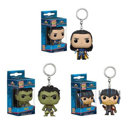 China Wholesale Character Thor Hulk Loki Pop Keychain from Marvel Decoration/Gift/Souvenir for sale