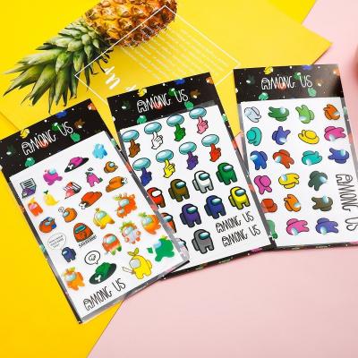 China Wholesale Cheap Decorative Sticker Hot Game Among Us PVC Stickers for sale