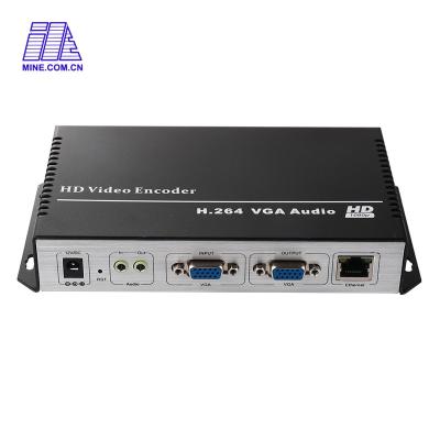 China VGA H.265 H.264 Encoder Full HD VGA To RTSP RTMP Encoder With VGA Loop Out MV-E1001SS for sale