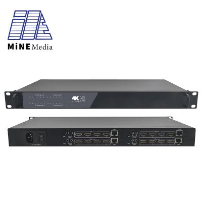 China H.265 HEVC 16 Channels HDMI Support RTMP Live Streaming IP HD IPTV Flame Encoder MV-E5001H-4-1U 16 for sale