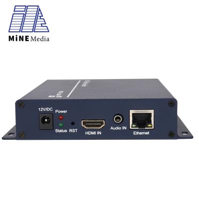 China Single Channel RTSP RTMP ONVIF UDP HLS H.265 HEVC Hardware IPTV Hdmi Streaming Server Video Encoder E1005S-HDMI for sale