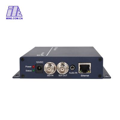 China H.265/H.264 MPEG-4 HEVC HD SD SDI Video Encoder Replace HD IPTV Video Capture Card MV-E-1005-SDI Encoder for sale