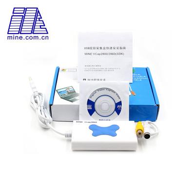 China Medical capture mine vcap 2860 cvbs s-video usb 2.0 sd usb 2.0 sd capture card for medical for sale