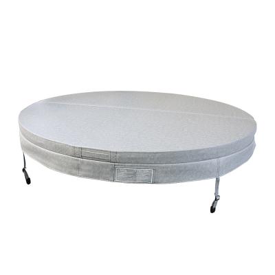 China Fashionable Waterproof PVC Vinyl Leather Case For Spa Cover Accessories Large Favorably for sale