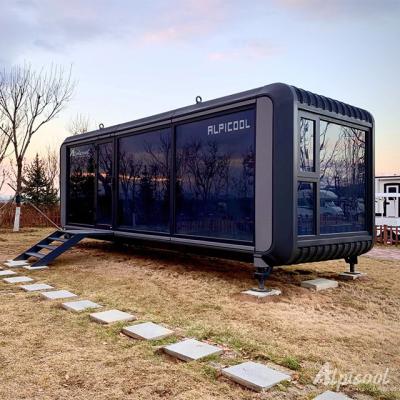 China Modern Modern Prefab Glass Container House Mobile House Alpicool House For Sale for sale