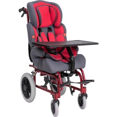 China High-Back Extended Folding Aluminum Alloy Wheelchairs Children Cerebral Palsy Wheelchair For Cerebral Palsy Children Sale for sale