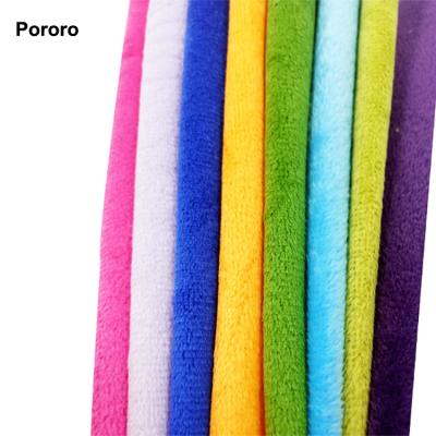 China Minky Waterproof Cheap Soft Plain/Color Printed Waterproof PUL Fabric For Sanitary Pads /Baby Cloth Diapers /Bibs /Wet Bags for sale