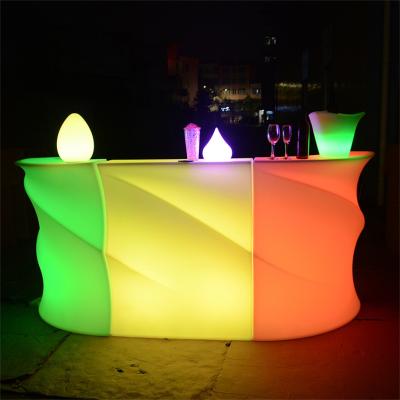 China Modern Dongguan China Led Bar Furniture Tables And Chairs Sectional Sofas Lighting Led Bar Counter for sale