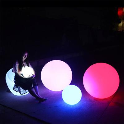 China LED Ball Light Glow in Dark Led Light Magic Ball RGB Color Changing LED Ball Light 12cm/15cm20cm/25cm/30cm/35cm/40cm/50cm/60cm/80cm/100cm for sale