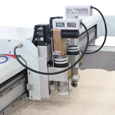 China Fabric Cutter Genuine Leather Cutting Machine for Making Wallet, Shoe, Sofa, Belt, Car Seat Cover for sale